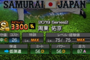 【プロスピA】周東の足に全振りしたようなスペックが素敵