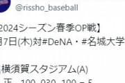 2024.03.07（横須賀スタジアム）DB ４ー５ 立正大　無観客にて行われる