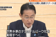 【政治】全国35カ所の国立公園に高級リゾートホテル誘致、岸田総理が表明へ