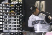 昔の日ハムはこれで貧打のチーム扱いされていたらしい