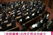 離婚後の「共同親権」が参議院本会議にて賛成多数で可決へ！！