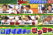 【朗報】来週のジョブチューン、プロ野球特集！