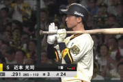 阪神タイガース　近本光司「打率.290(1位) 112安打(1位) 23盗塁(1位) 出塁率.354(4位)です」←こいつ