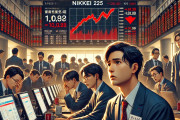 【速報】日経平均さん、様子がおかしい