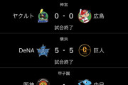 【セ・リーグ】今日試合した意味www