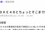 東海テレビ「SKE48とちょっとそこまで」6月で終了
