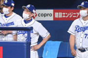【朗報】中日ドラゴンズ、コロナ離脱がめちゃくちゃ少ない