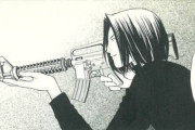 【画像】女子向け漫画「銃のシーンは…こんなもんでええやろｗ」