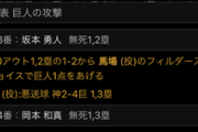 【8/4順位スレ】巨=====燕星-//-虎==鯉=竜