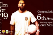 メッシ、4年ぶりにバロンドールを受賞！　歴代最多6度目の快挙に