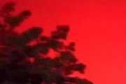 【怪奇】中国の空、真っ赤に染まる。お前らの想像の2倍は真っ赤