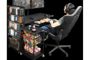 ゲーマーのことを考えて作られた「ゲーミングワゴン」が発売。ドリンクやスナックを収納できるぞ！