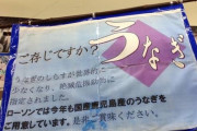 ローソン「うなぎが絶滅しそうやと！？これは急がんと！」