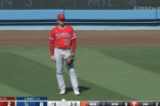 大谷翔平、代打出場で四球　そのままライトの守備へ