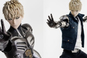 『ワンパンマン』ジェノスの1/6スケールフィギュア登場！てのひらに“焼却砲”のLED発光機能搭載