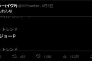 「ヴジョー」でトップツイート検索してみた