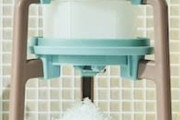 ニトリ 手動式かき氷器【動画】レトロで可愛いこの昭和感♪