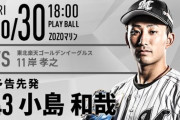 一軍試合実況　10月30日18:00～ ロッテ－楽天 (先発 小島×岸)