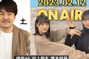 土田晃之 日曜のへそ ゲスト 櫻坂46 井上梨名 増本綺良