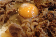牛丼に卵入れるのやめたら世界変わったわ