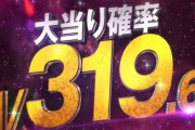 ワイくん、やはり1/319の50%突入は悪だと再認識する?