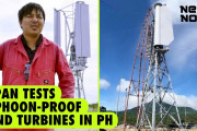 フィリピン人「素晴らしい！」日本のスタートアップが台風に強い風力発電機をフィリピンへ