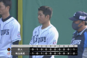 西武２軍、今日も接戦を制し２連勝！