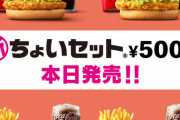 【画像あり】マクドナルド、度重なる値上げに配慮し1コインから食べられるセットメニューを発表
