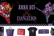 「エヴァ」×「ANNA SUI」コラボアイテム発売決定！初号機・2号機をイメージした蝶＆薔薇モチーフの全12アイテム展開