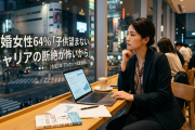 未婚女性64%「子供望まない、キャリアの断絶が怖いから」