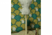 作った服を部屋に飾ろうと思ったが、どうせならトルソーに飾りたい！と欲を出した。