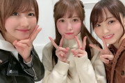 日向坂46加藤史帆、欅坂46キャプテン菅井友香のブログに登場！土生瑞穂含む３ショットが可愛すぎる！