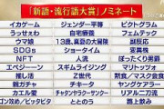 パヨクの祭典「ユーキャン新語・流行語大賞」、今年のノミネートは・・・「イカゲーム、ジェンダー平等、SDGs」