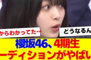 【櫻坂46】4期生オーディションの現在がやばい…【#そこ曲がったら櫻坂 #自業自得  #三期生 #ミーグリ #オタの反応集 】