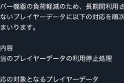 【悲報】スマホゲー会社「サーバー負荷軽減のため6ヶ月間起動してないアカウントを削除します」