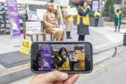 新型コロナ拡散で…慰安婦水曜集会、28年目にして初めてオンラインで開催＝韓国の反応