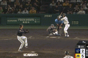 【阪神対オリックス2回戦】阪神・坂本誠志郎、4年ぶりのホームランとなる今季第1号3ランホームラン！！！！！！！！！！！！！！！