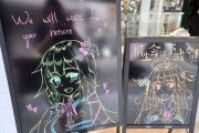 【ホロライブ】台湾の喫茶店で会長とはあちゃまの絵が！「桐生会は不滅なり！」