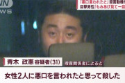 【悲報】立てこもり青木「悪口を言われたから殺した」YouTubeコメ民「かわいそう」
