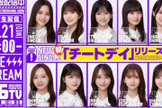 チートデイ発売日に乃木坂46分TVｷﾀ━(ﾟ∀ﾟ)━!【乃木坂46】