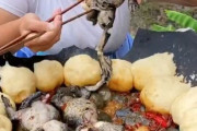 【動画】中国の山ガールが作るキャンプ飯がおいしそう
