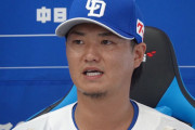 中日、石川昂弥が登録抹消　佐藤龍世が即昇格