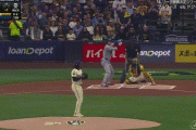 大谷翔平　第1打席は空振り三振　今季ワースト更新する17打席連続無安打　試合前に第4戦先発が決定