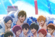 「Free!FS」遙の首元に金メダル！400m先の未来を描いたクライマックスビジュアルに「これは泣く」