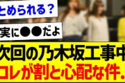 次回の乃木坂工事中、コレが割と心配な件…【乃木坂46・坂道オタク反応集】