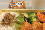 【画像】今日の昼飯エビチリ弁当！！！！！！　！！