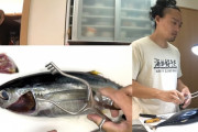 医療器具をつかってマグロを魔改造する動画がスゲェ！「大動脈に醤油を流し込んでマグロを漬ける」