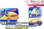 ロッテ､｢爽バニラ｣｢雪見だいふく｣｢コアラのマーチ｣などアイス･菓子類を8月から順次値上げ 内容量が減る商品も