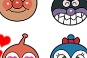 アンパンマンのキャラで人気投票