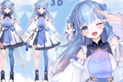 【Vtuber】碧依さくらちゃんの３Ｄモデリング！さくちゃんのかわいさをそのまま立体化！